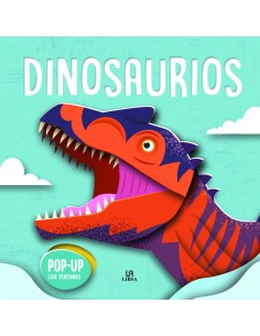 DINOSAURIOS POP UP CON VENTANAS PARA APRENDER