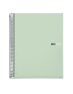 CUAD. ESP. MIQUEL RIUS NOTEBOOK 8 A4 200H GRIS MR42238 - Pack de 5 unidades