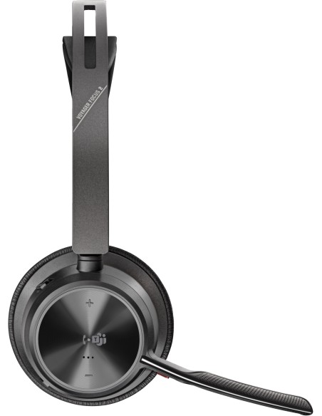 Auriculares Voyager Focus 2 USB-C-C con certificación Microsoft Teams + adaptador USB-C/A