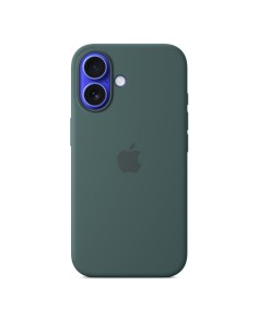 Funda de silicona con MagSafe para el iPhone 16 - Verde lago