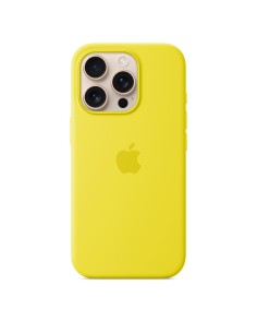 Funda de silicona con MagSafe para el iPhone 16 Pro - Amarillo carambola