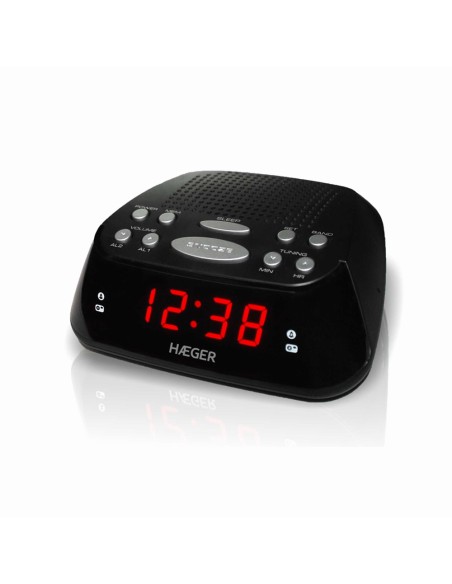 RA-06B.005B despertador Reloj despertador digital Negro