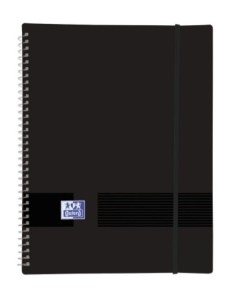 400160223 carpeta Plástico Negro A4 - Pack de 10 unidades