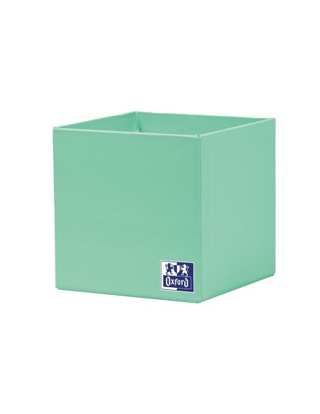 400175165 bandeja de escritorio/organizador Caja de cartón Azul, Lila, Color menta - Pack de 4 unidades
