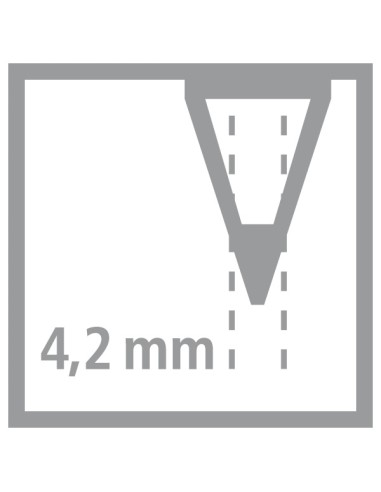 Trio Thick Multicolor 12 pieza(s)