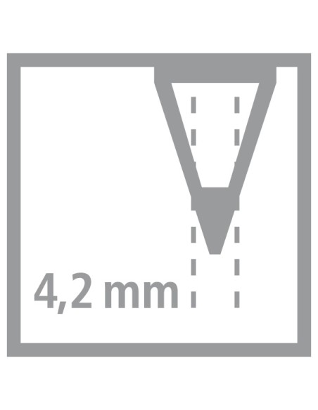 Trio Thick Multicolor 12 pieza(s)