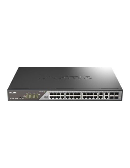 DSS-200G-28MP switch Gestionado L2 Gigabit Ethernet (10/100/1000) Energía sobre Ethernet (PoE) 1U Gris