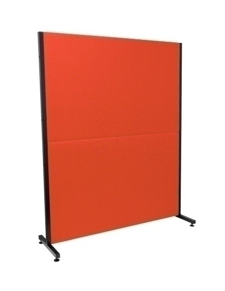 Biombo Valdeganga bali naranja oscuro
