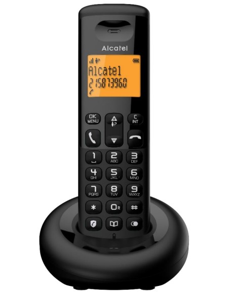 E160 Teléfono DECT Identificador de llamadas Negro