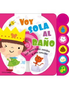 Voy sola al bano Libro de sonidos