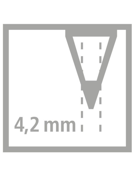 Trio Thick Naranja 1 pieza(s)