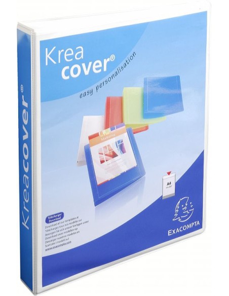 51842E carpeta de cartón A4 Blanco