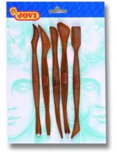 BLISTER 5 MODELADORES PARA PLASTILINA JOVI