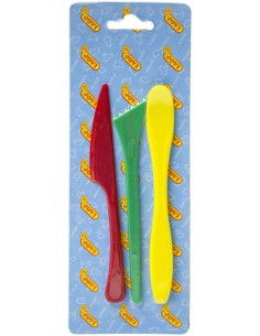 BLISTER 3 MODELADORES PARA PLASTILINA JOVI