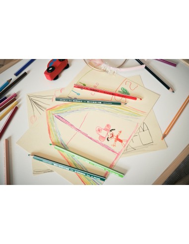 Trio Thick Rojo, Violeta 1 pieza(s)