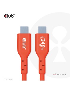 CAC-1573 cable USB USB4 Gen 2x2 2 m USB C Rojo