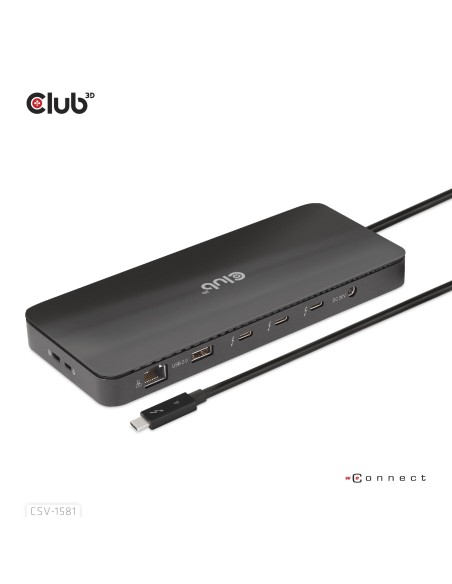 Estación de acoplamiento 11 en 1 con certificación Thunderbolt 4