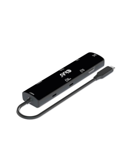 CSV-1599 base para portátil y replicador de puertos USB 3.2 Gen 1 (3.1 Gen 1) Type-C Negro
