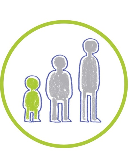 Trio Thick Azul, Violeta 1 pieza(s)