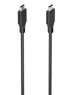 Cable USB 3.2 Gen2x2 20Gbps 8K@30Hz 5A 100W E-Marker, Tipo USB-C/M-USB-C/M, Negro, 3.0m
