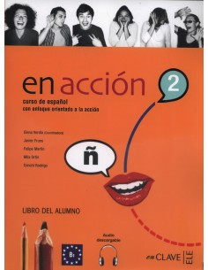 En Accion 2 libro del alumno CD audio