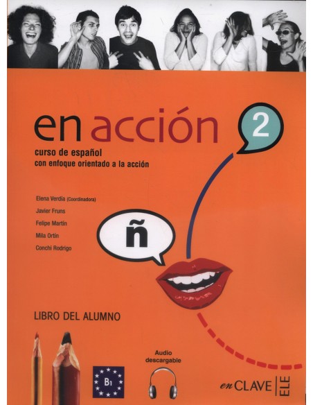 En Accion 2 libro del alumno CD audio