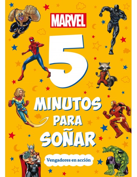 Marvel 5 minutos para sonar Vengadores en accion