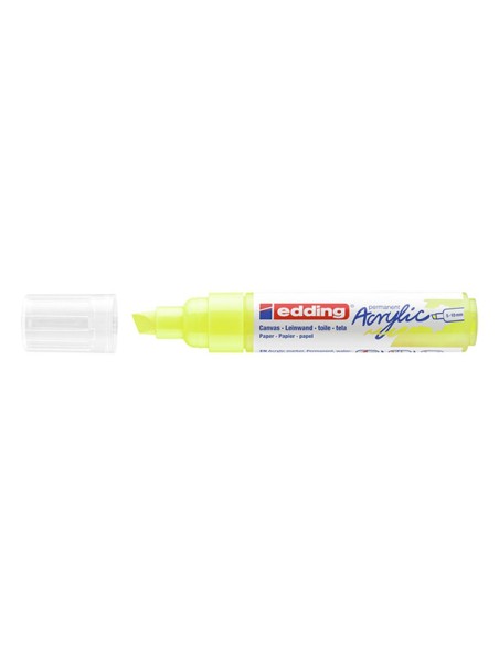 5000 Acrylic Marker Broad marcador permanente Punta de cincel Amarillo 1 pieza(s)