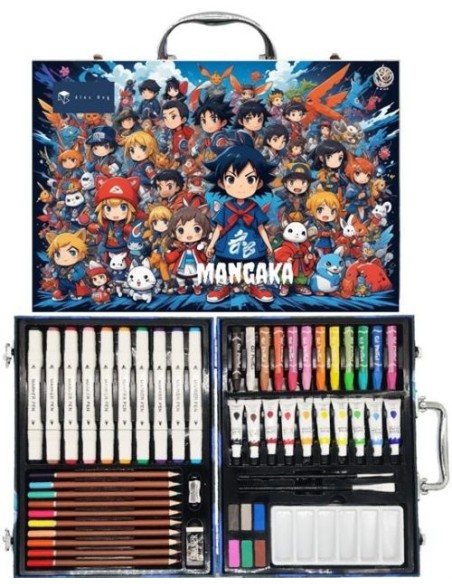 Set art studio artist manga con 53 piezas