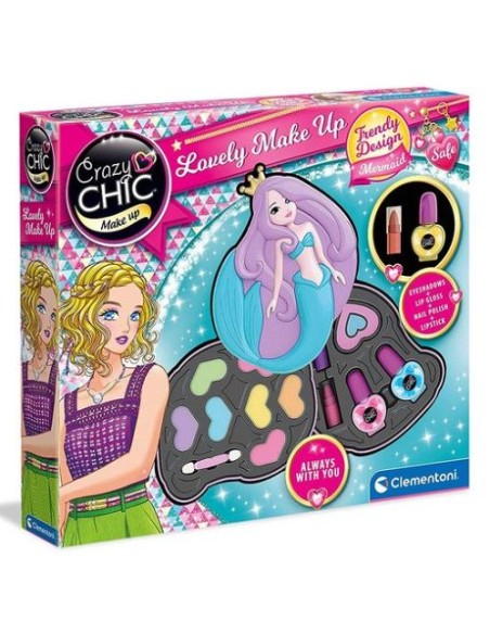 NECESER DE MAQUILLAJE SIRENA CLEMENTONI