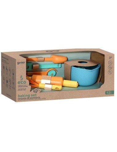 SET DE PASTELERIA 12 PIEZAS BIO PLASTICO GIROS ECO