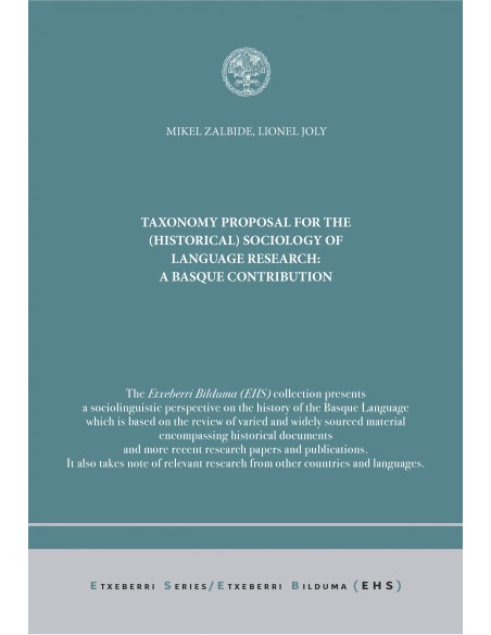 Taxonomy proposal for the historical sociology of language research A basque contribution