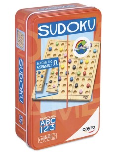 SUDOKU METAL BOX MADERA