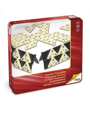 DOMINO TRIANGULAR METAL BOX
