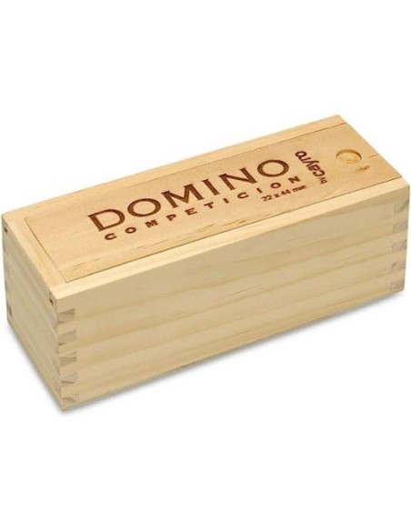 DOMINO COMPETICION EN CAJA MADERA