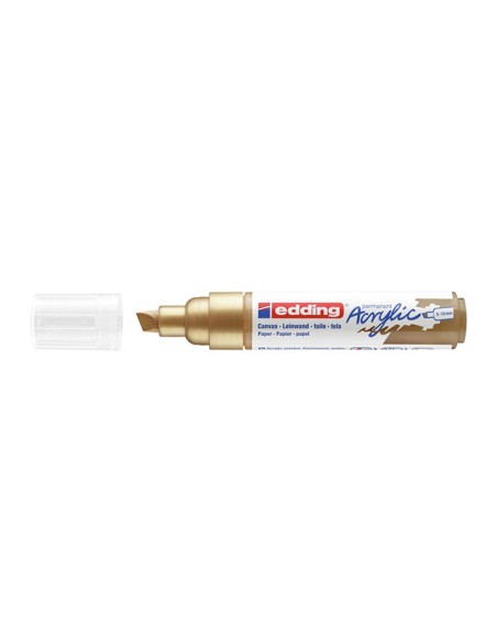 5000 Acrylic Marker Broad marcador permanente Punta de cincel Oro 1 pieza(s)