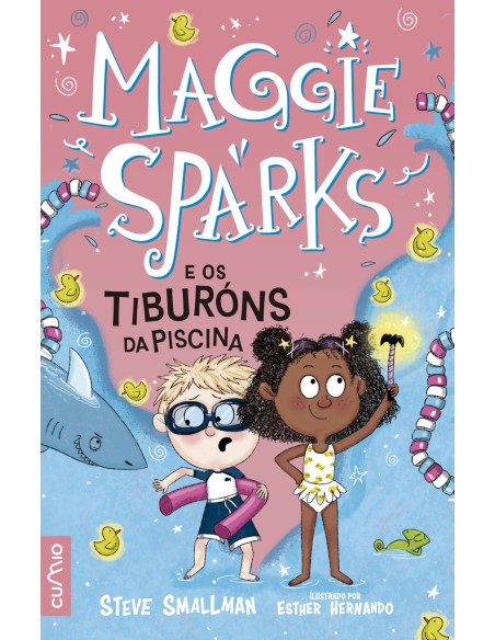 MAGGIE SPARKS E OS TIBURONA DA PISCINA
