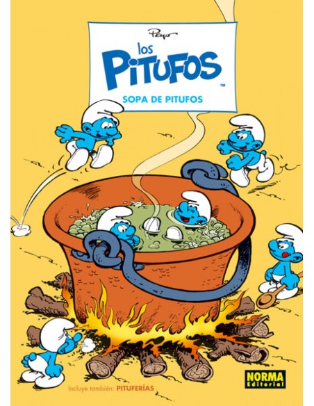 Sopa de pitufos