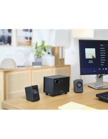 Avora 2.1 conjunto de altavoces 9 W PC Negro 2.1 canales De 2 vías