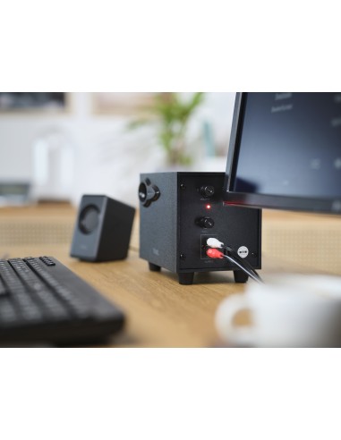 Avora 2.1 conjunto de altavoces 9 W PC Negro 2.1 canales De 2 vías