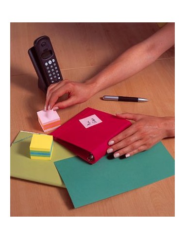 Post-it 2051L nota autoadhesiva Plaza Azul, Verde, Turquesa, Amarillo 400 hojas Autoadhesivo