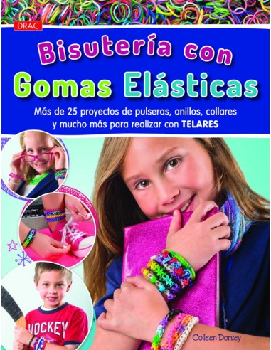 Bisuteria con gomas elasticas
