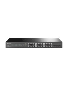Omada TL-SG2428P Gestionado L2/L2+ Gigabit Ethernet (10/100/1000) Energía sobre Ethernet (PoE) 1U Negro