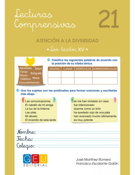 Lecturas comprensivas 21