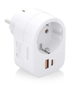 ASPS-1A1C06-W cargador de dispositivo móvil Universal Blanco Corriente alterna Carga rápida Interior