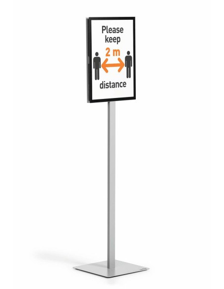 501357 señal de información Carta Gris Metal, Plástico 1 pieza(s)