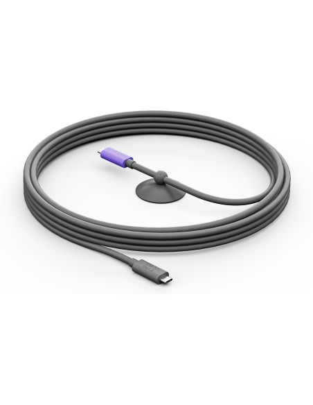 952-000195 cable USB USB 3.2 Gen 2 (3.1 Gen 2) 5 m USB C Grafito, Violeta