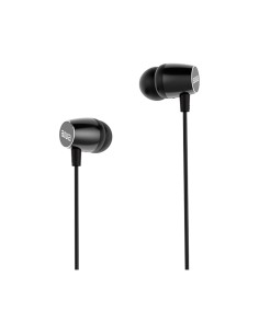 ESTM-30BK auricular y casco Auriculares Alámbrico Dentro de oído Llamadas/Música/Deporte/Uso diario Negro
