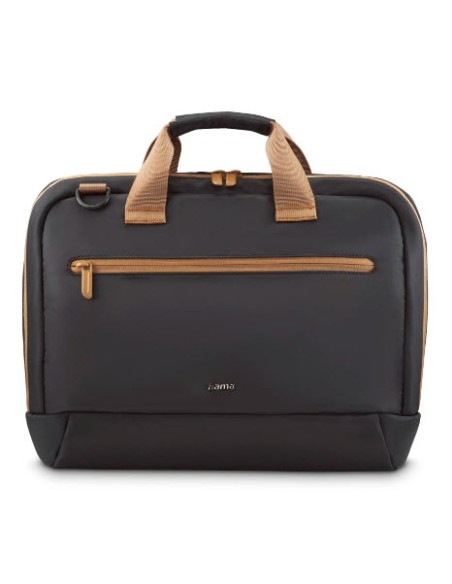 Ultra Lightweight 35,8 cm (14.1") Maletín Toploader Beige, Negro