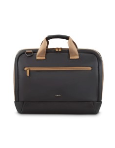 00222053 maletines para portátil 41,1 cm (16.2") Maletín con ruedas Beige, Negro